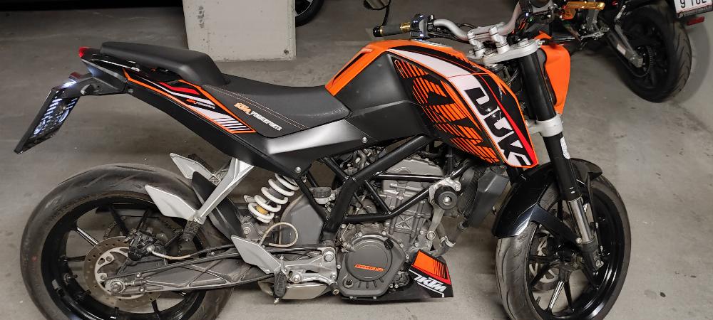 Motorrad verkaufen KTM 125 Duke Ankauf